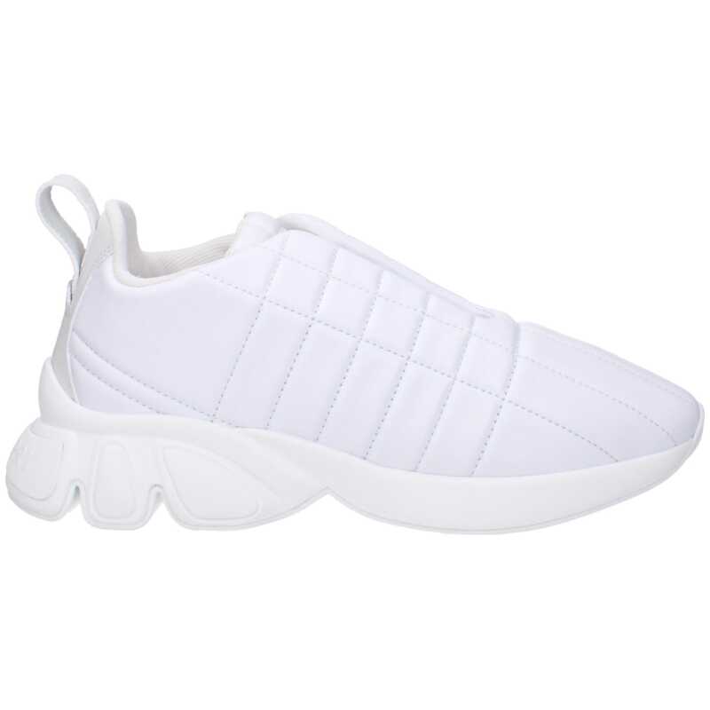 Burberry White Leather Sneakers, theFeinheit