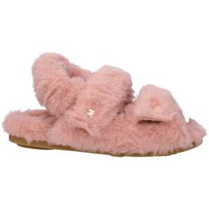 Max Mara Pink Fur Sandal