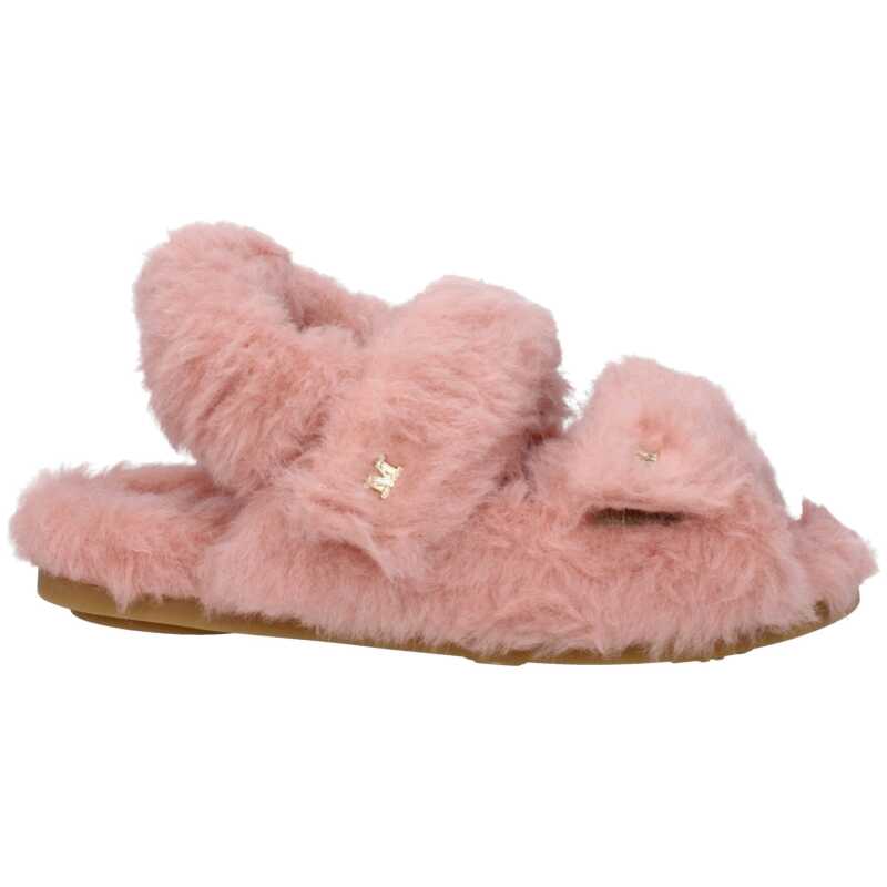 Max Mara Pink Fur Sandal, theFeinheit