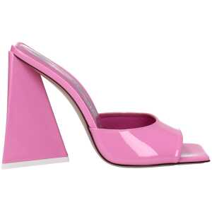 The Attico Pink Leather Sandal