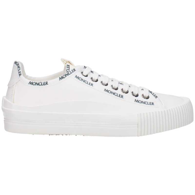 Moncler White Fabric Sneakers, theFeinheit