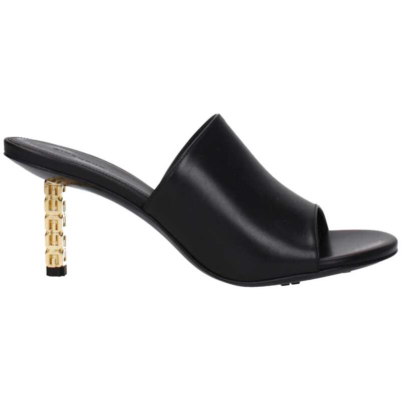 Givenchy Black Leather Sandal, theFeinheit