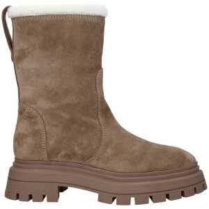 Stuart Weitzman Beige Leather Ankle