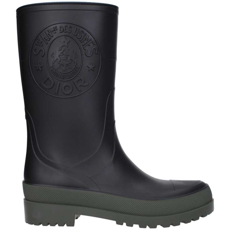 Christian Dior Black Cotton Boot, theFeinheit
