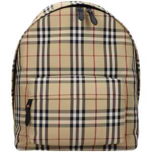 Burberry Beige Fabric Backpack