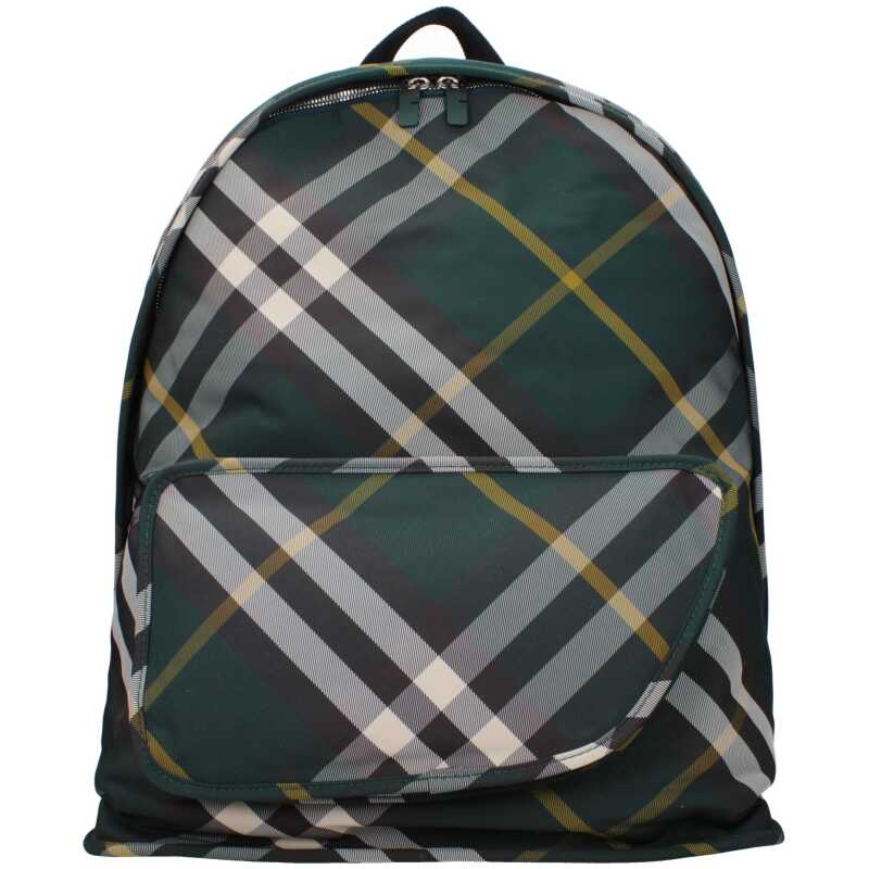 Burberry Green Fabric Backpack, theFeinheit