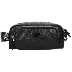 Prada Black Leather Crossbody Bag