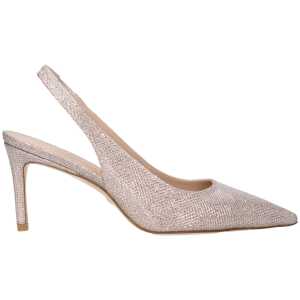 Stuart Weitzman Pink Fabric Sandal