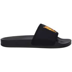 Palm Angels Black Fabric Slipper