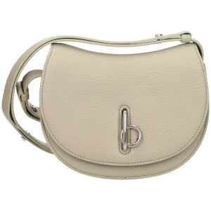 Burberry Green Leather Shoulder Bag