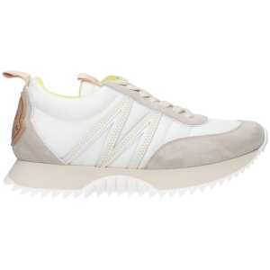 Moncler Beige Fabric Sneakers