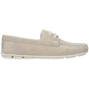 Prada Gray Leather Loafer
