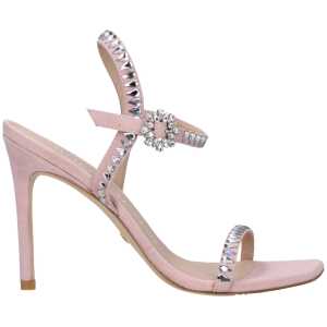 Stuart Weitzman Pink Leather Sandal