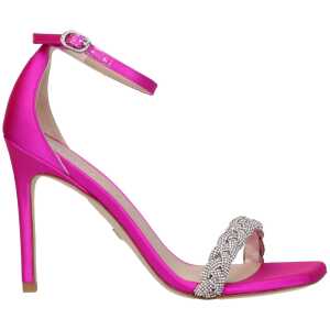 Stuart Weitzman Pink Satin Sandal