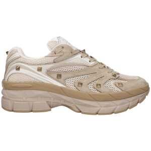 Valentino Garavani Beige Fabric Sneakers