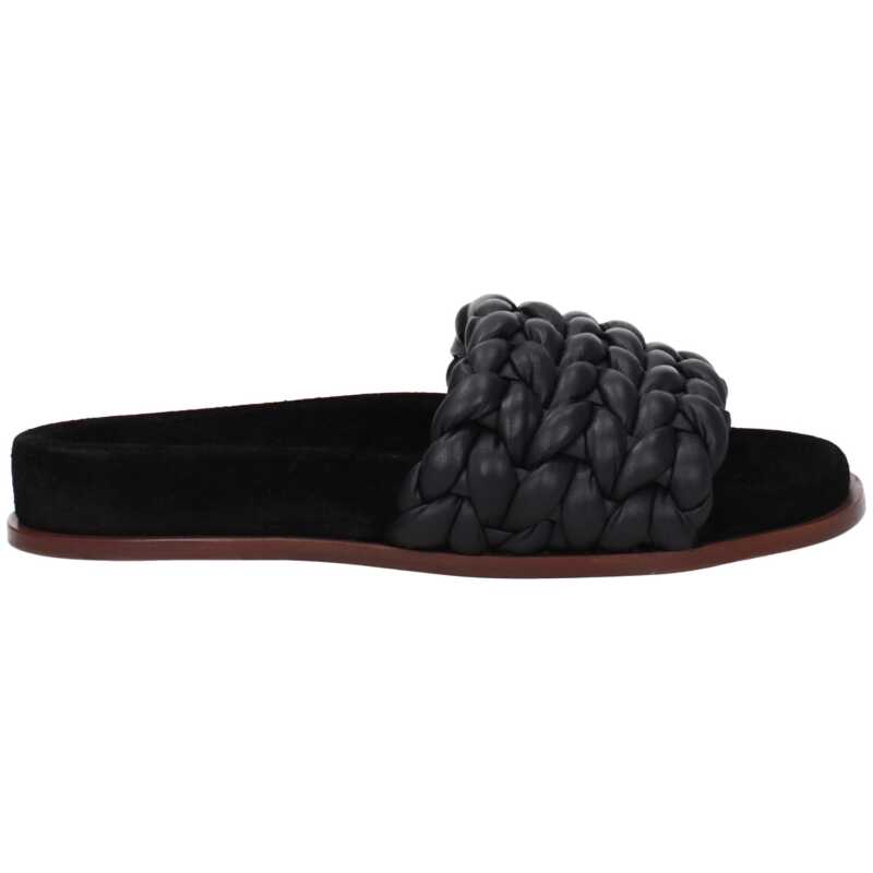 Chloé Black Leather Slipper, theFeinheit