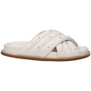 Fabiana Filippi Beige Leather Slipper