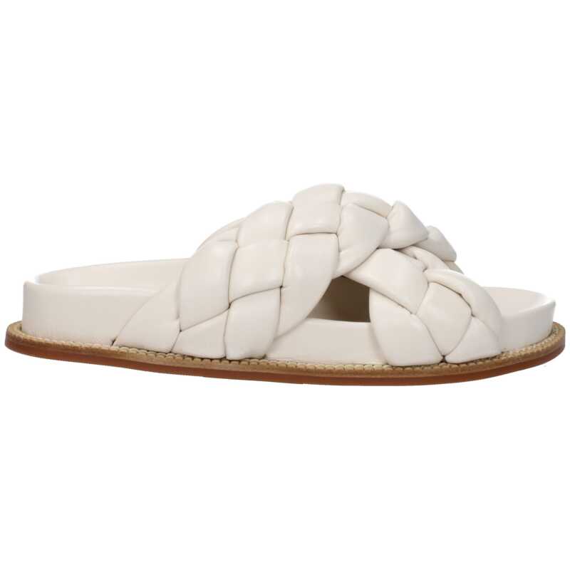 Fabiana Filippi Beige Leather Slipper, theFeinheit
