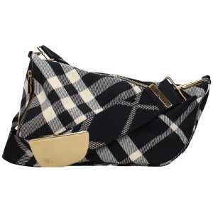 Burberry Black Fabric Crossbody Bag