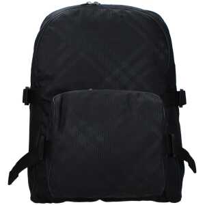 Burberry Black Fabric Backpack