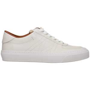 Moncler Beige Leather Sneakers
