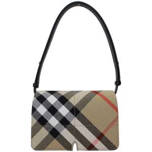 Burberry Beige Fabric Shoulder Bag