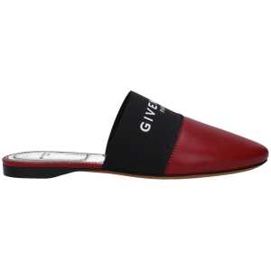 Givenchy Red Leather Slipper