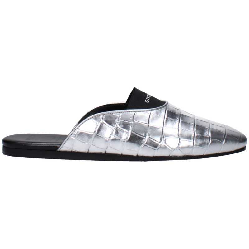 Givenchy Gray Leather Slipper, theFeinheit