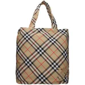 Burberry Beige Fabric Shoulder Bag