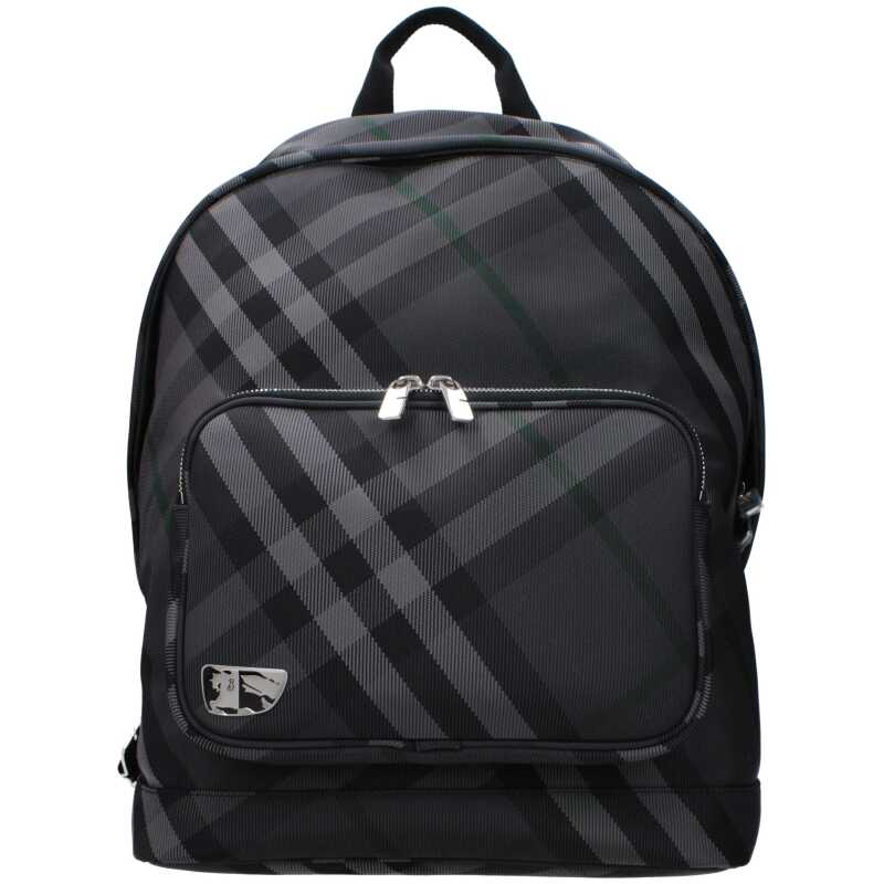 Burberry Gray Fabric Backpack, theFeinheit