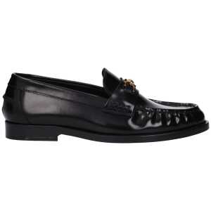Versace Black Leather Loafer