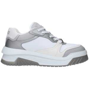 Versace White Leather Sneakers