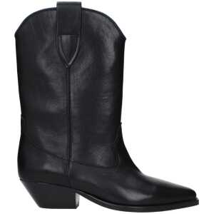 Isabel Marant Black Leather Ankle