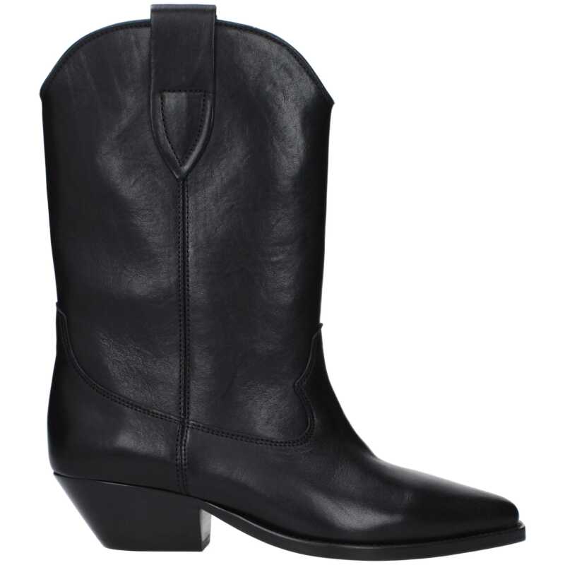 Isabel Marant Black Leather Ankle, theFeinheit