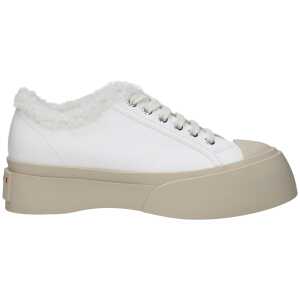 Marni White Leather Sneakers