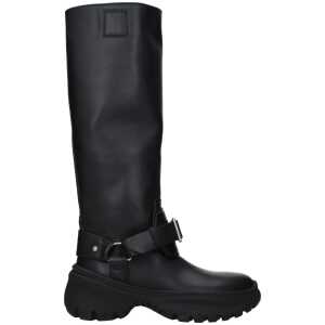 Burberry Black Leather Boot