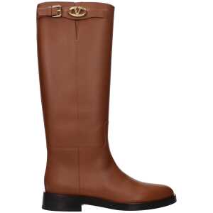 Valentino Garavani Brown Leather Boot