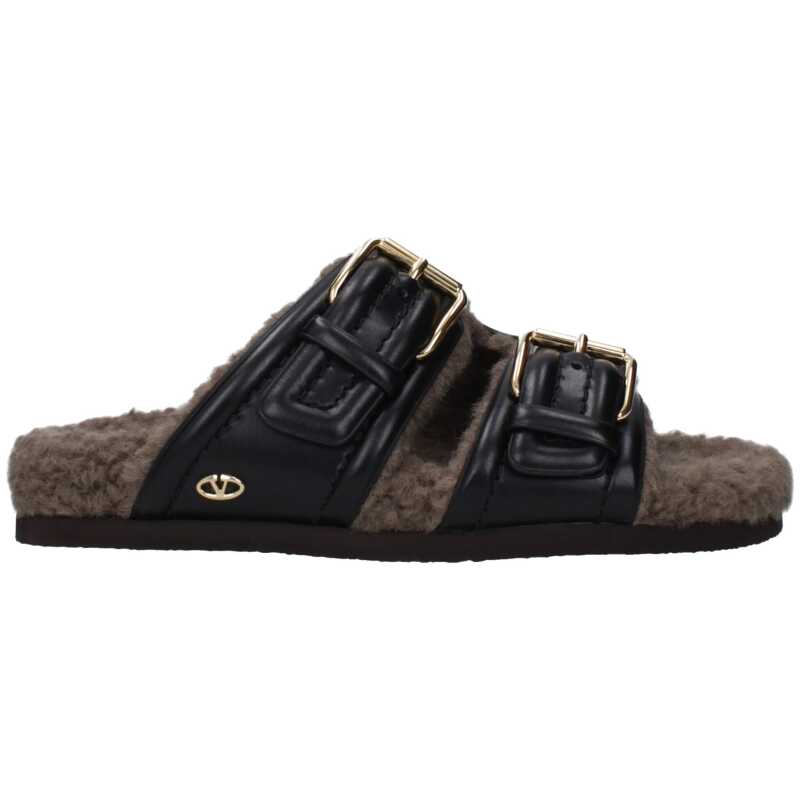 Valentino Garavani Black Leather Slipper, theFeinheit