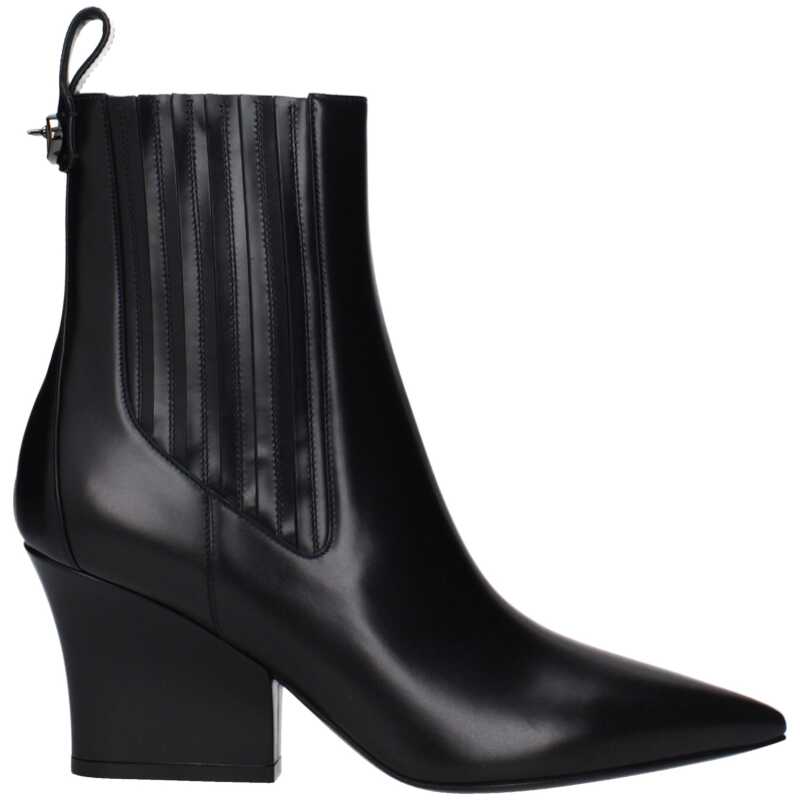 Valentino Garavani Black Leather Ankle, theFeinheit