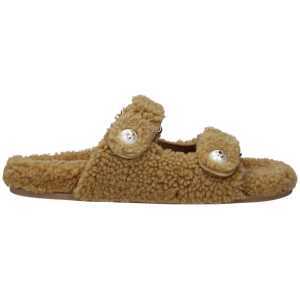 Jimmy Choo Brown Fabric Slipper