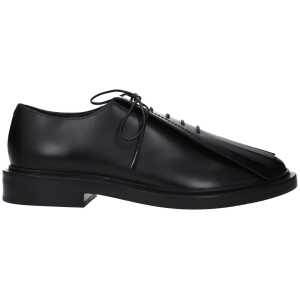 Max Mara Black Leather Oxfords And Derby