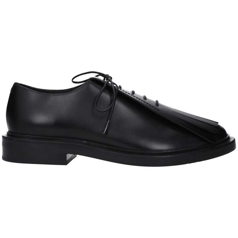 Max Mara Black Leather Oxfords And Derby, theFeinheit
