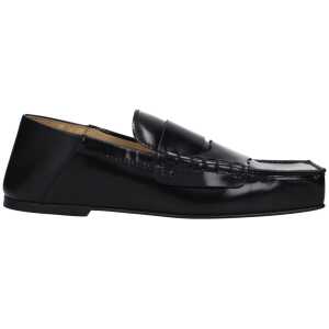 Jacquemus Black Leather Loafer
