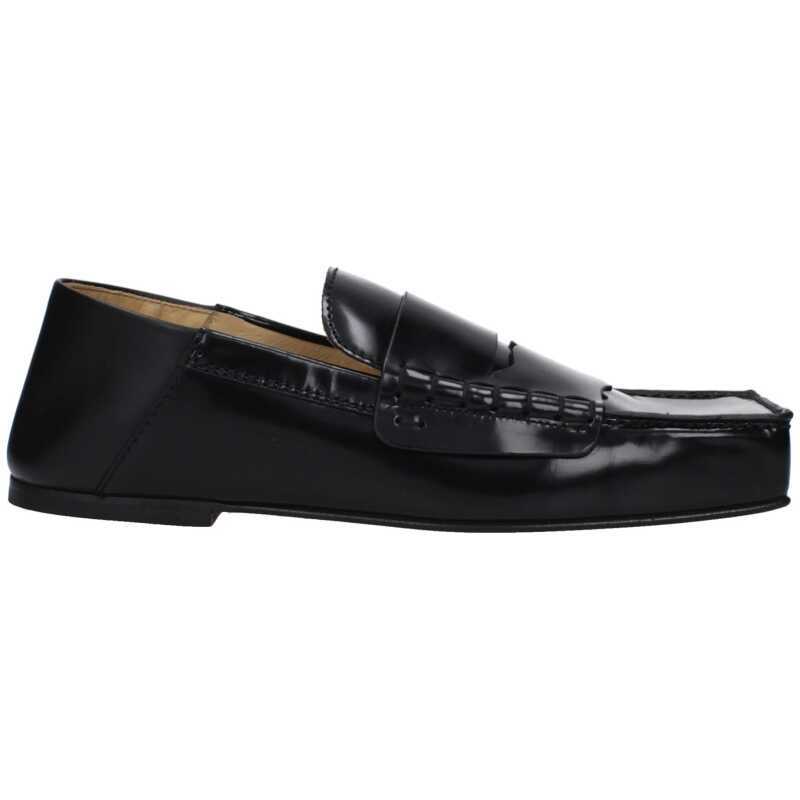 Jacquemus Black Leather Loafer, theFeinheit