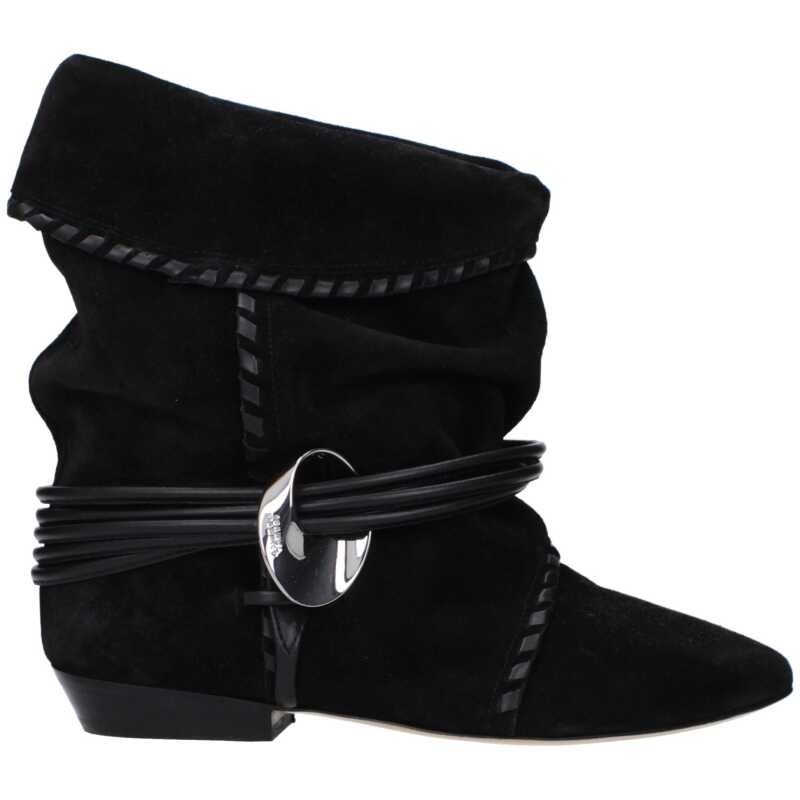 Isabel Marant Black Leather Ankle, theFeinheit