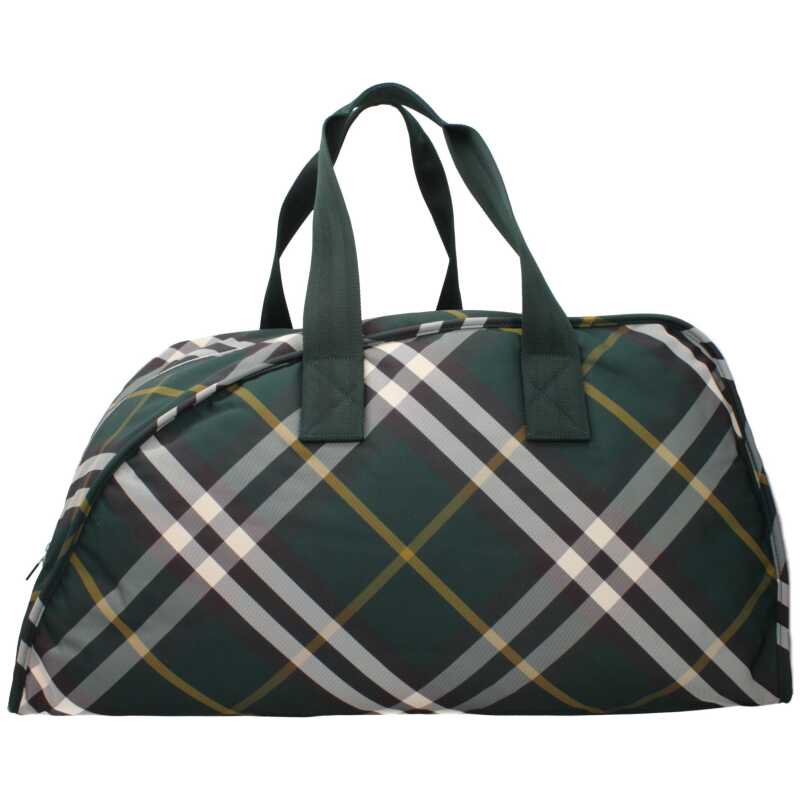 Burberry Green Fabric Luggage And Travel, theFeinheit