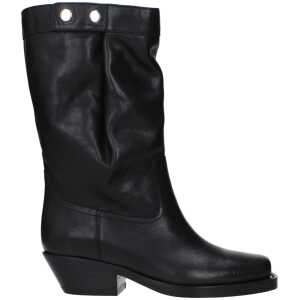 Isabel Marant Black Leather Ankle