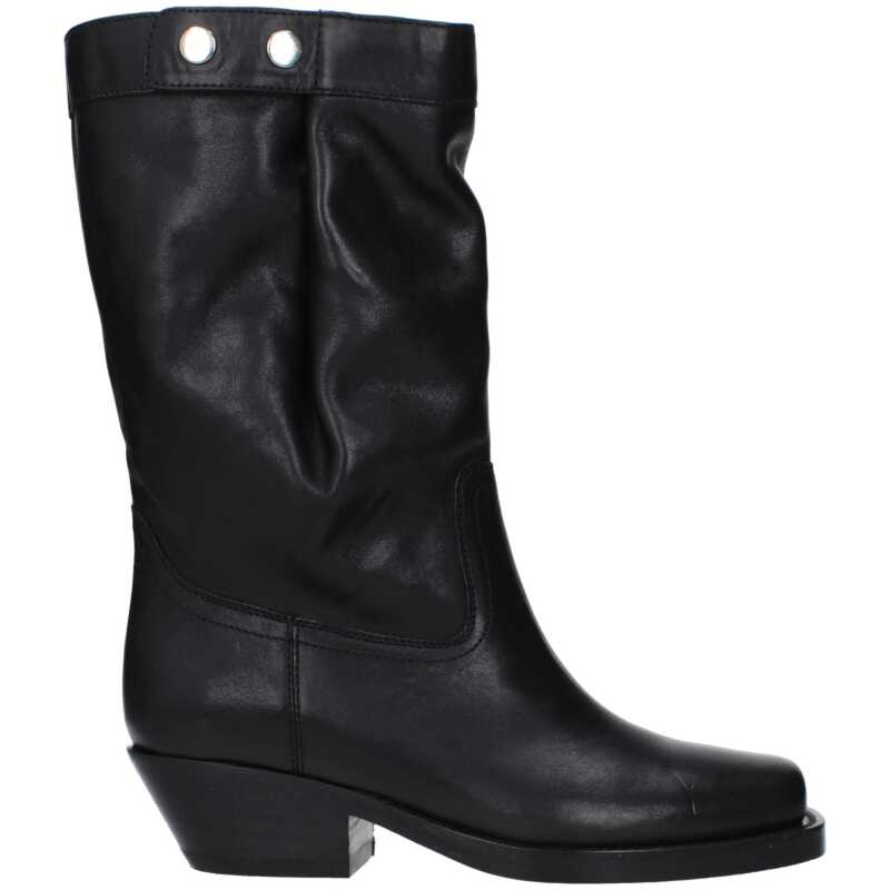 Isabel Marant Black Leather Ankle, theFeinheit