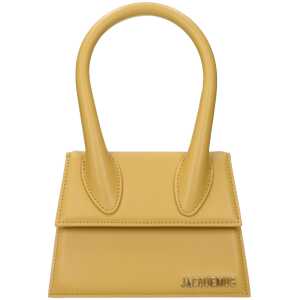 Jacquemus Yellow Leather Handbag
