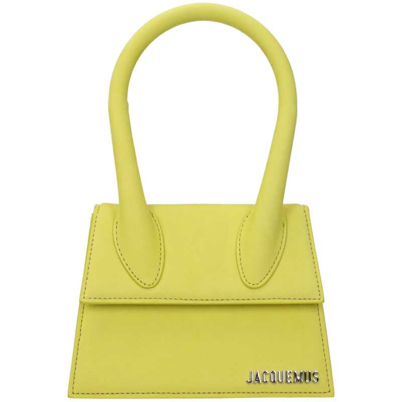 Jacquemus Yellow Leather Handbag, theFeinheit